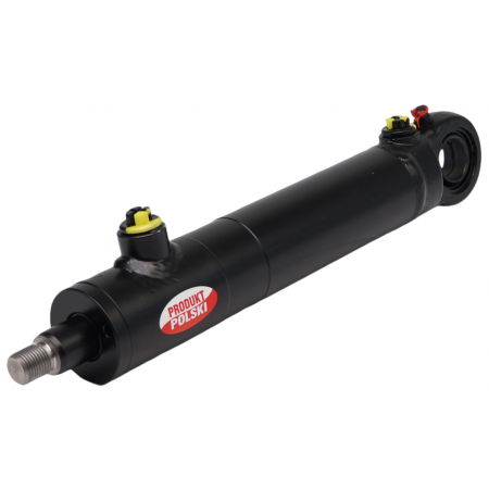 POLSKI SIŁOWNIK HYDRAULICZNY BIZON TŁOK SKOK 160 L= 338mm SKRAW-MET